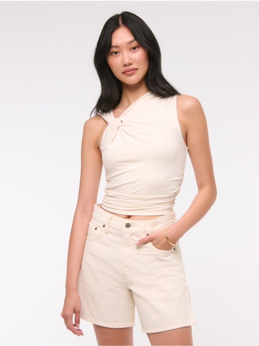 ABERCROMBIE High Rise Loose Shorts